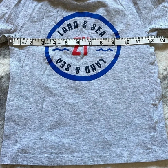 Kids shirt land and  sea - Picture 4 of 5